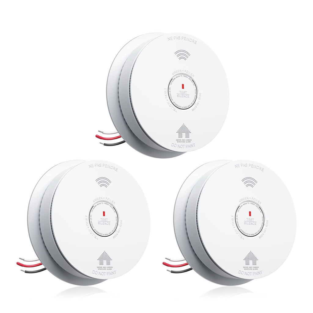 Smoke and Carbon Monoxide Detector Combo 10 Year Battery E536866