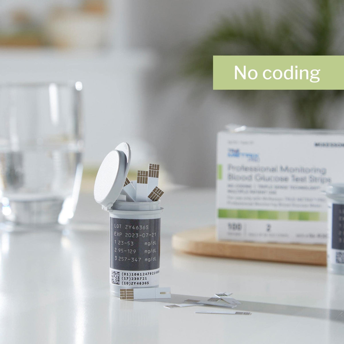 Blood Glucose Test Strips 100 Strips J13820