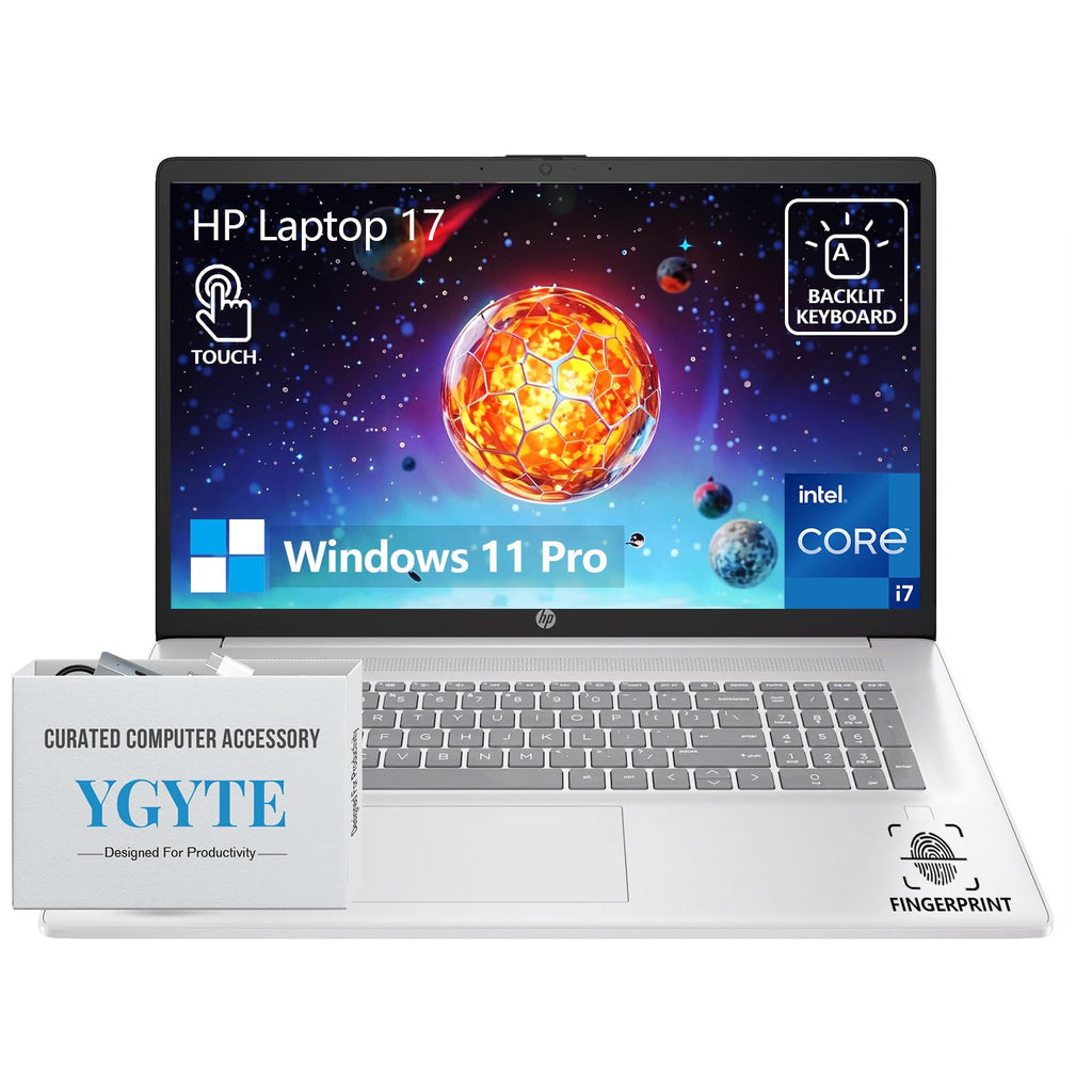 17.3” Touchscreen Laptop, Intel 10-Core i7, 16GB RAM 512GB SSD D787