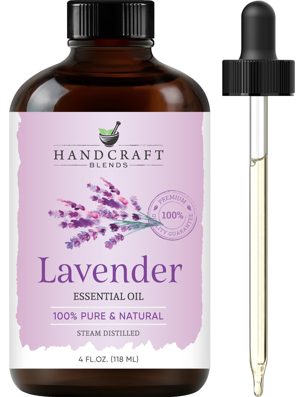 Peppermint Tea Tree Lavender Essential Oil Set 4 Fl. Oz Z75747