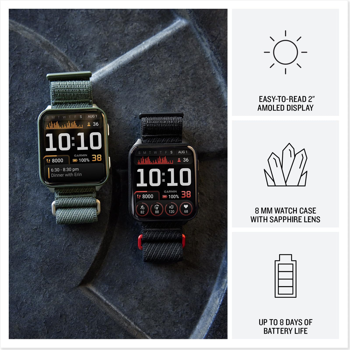 Black 51mm Smartwatch Q33952