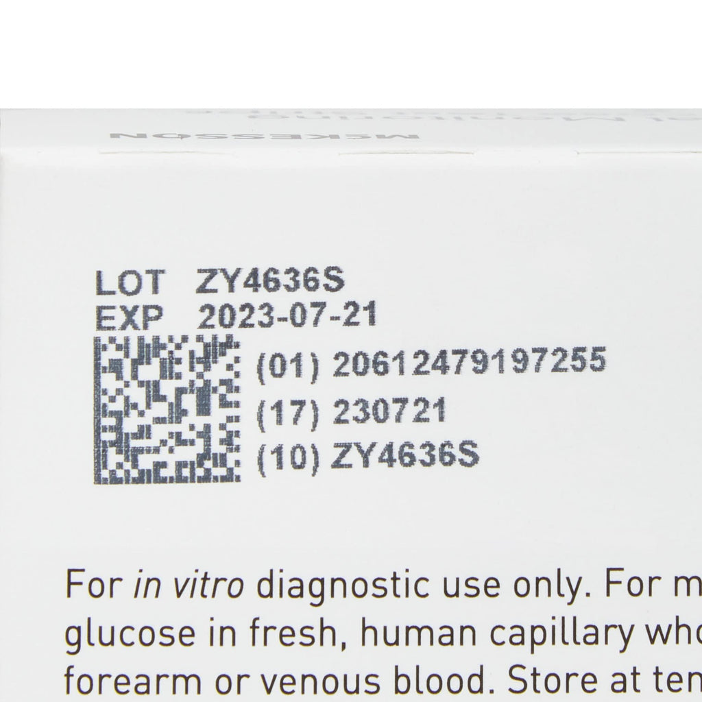 Blood Glucose Test Strips 100 Strips J13820