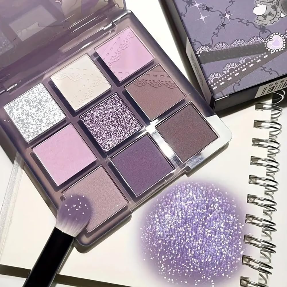 Taupe Eyeshadow Palette Set Matte Glitter Shimmer Natural Finish Z773114