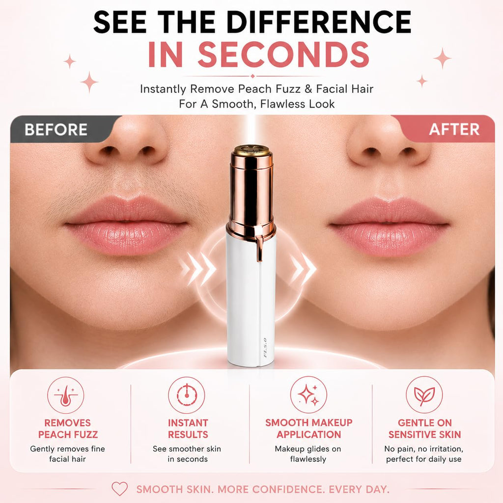 Facial Hair Remover with LED Light P5345