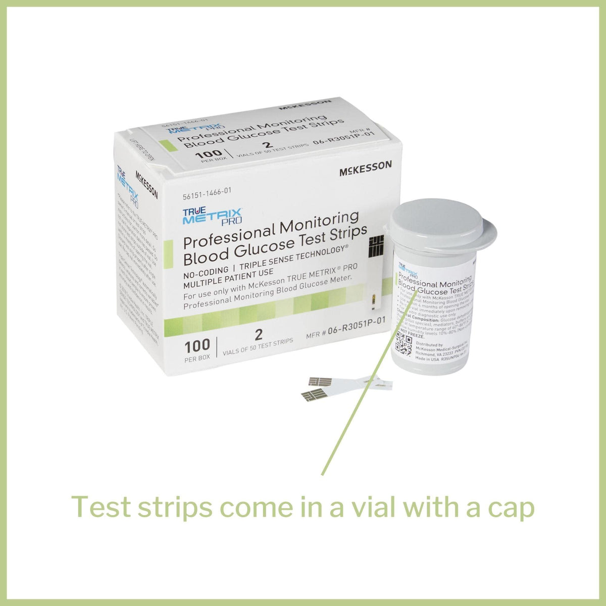 Blood Glucose Test Strips 100 Strips J13820