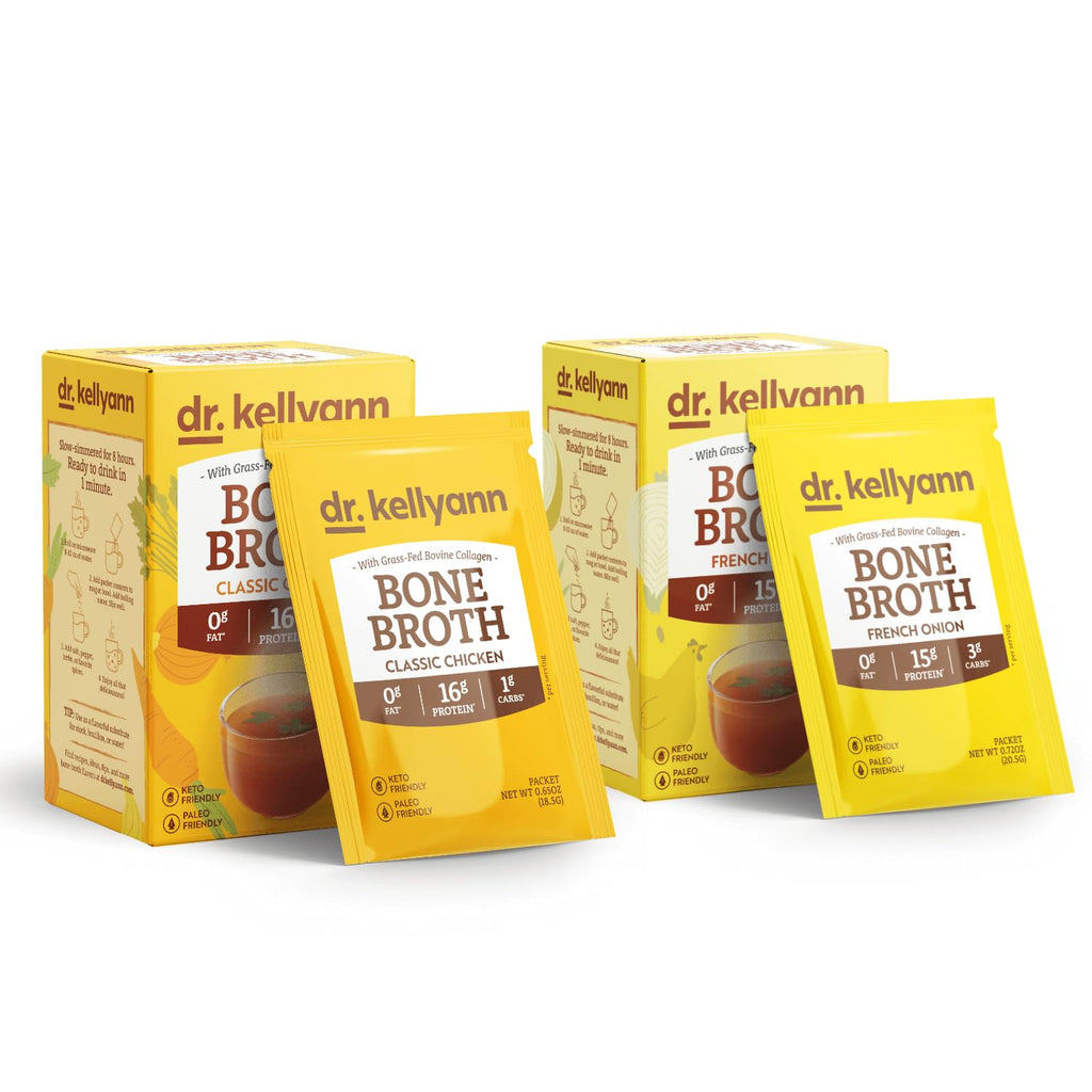 French Onion Bone Broth Packets 14 Servings D391