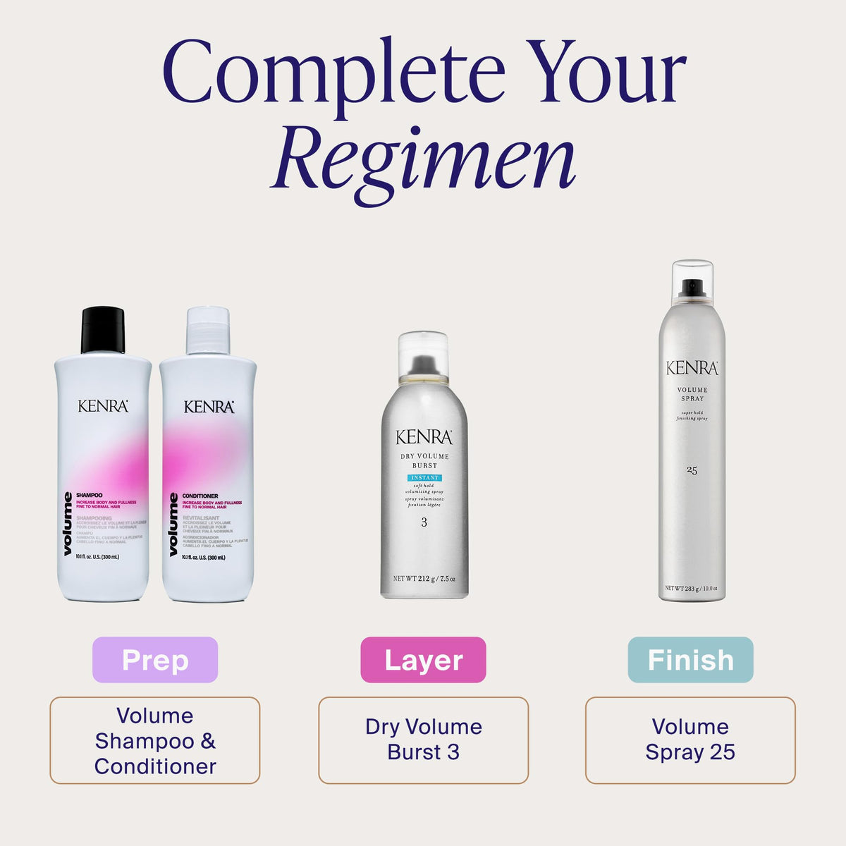 Instant Volume Hairspray Soft Hold Volumizing Spray B82833