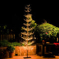 7 Feet 736L LED Artificial Christmas Tree Warm White V7399