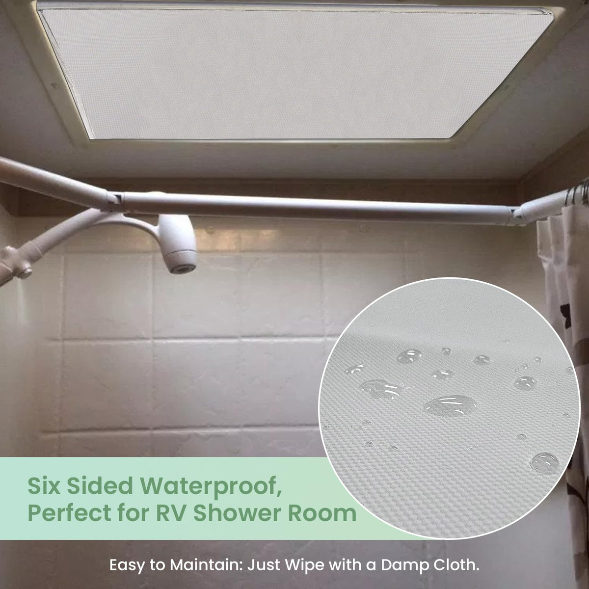 Waterproof Non Slip 14x14 In RV Vent Insulator and Camper Skylight Cover K826271