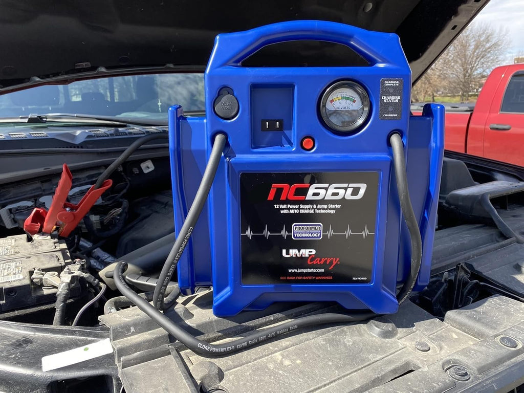 Portable Vehicle Starting Unit 1700 Peak Amps 12V 2 Pack S1077