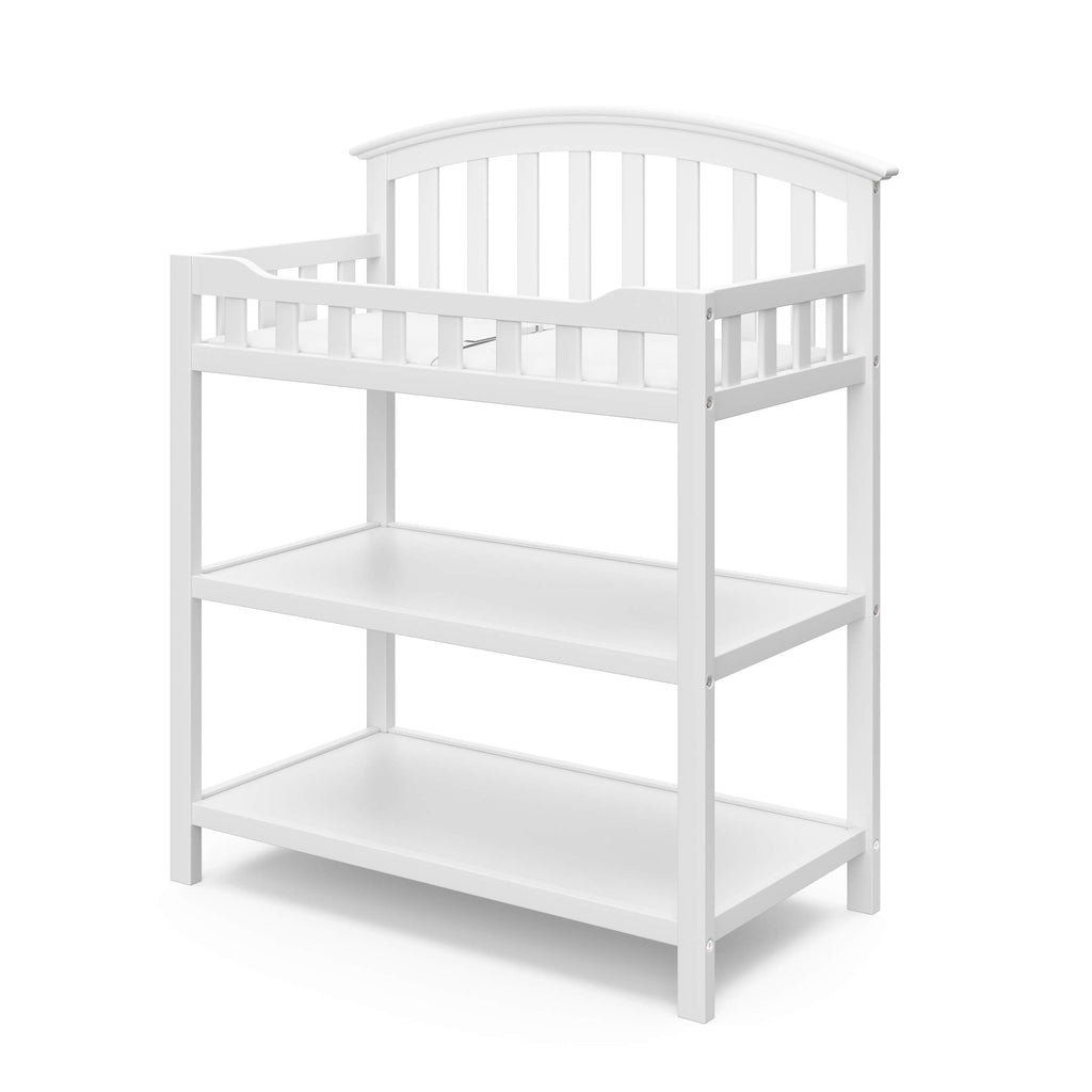 White Changing Table with Changing Pad F1102