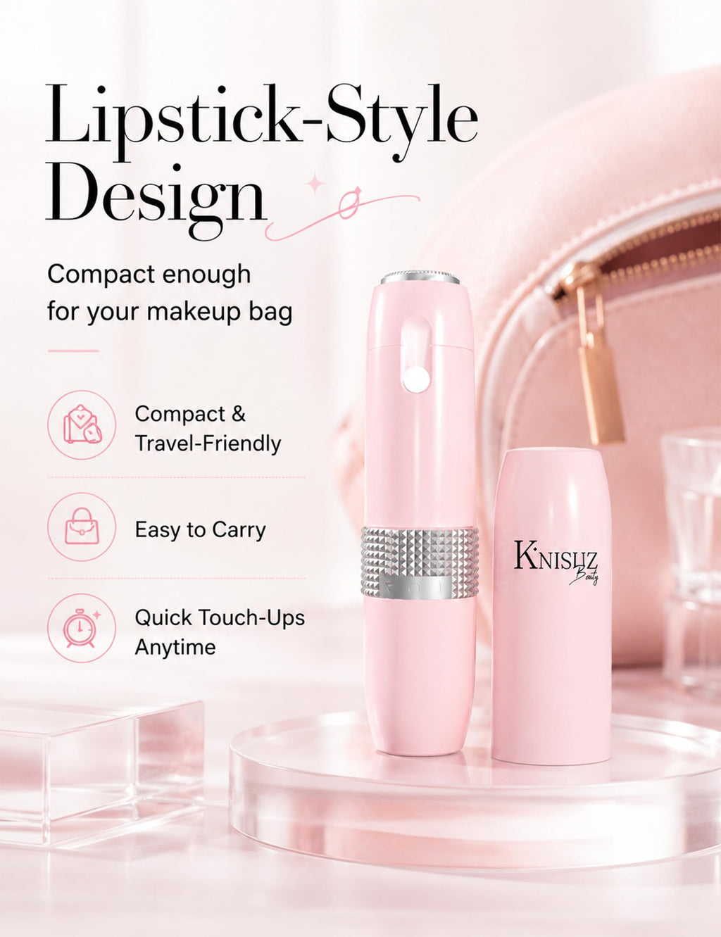 2-in-1 Facial Hair Removal and Eyebrow Trimmer K85035