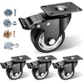 3 Inch Swivel Casters Set of 4 with Brake H646138