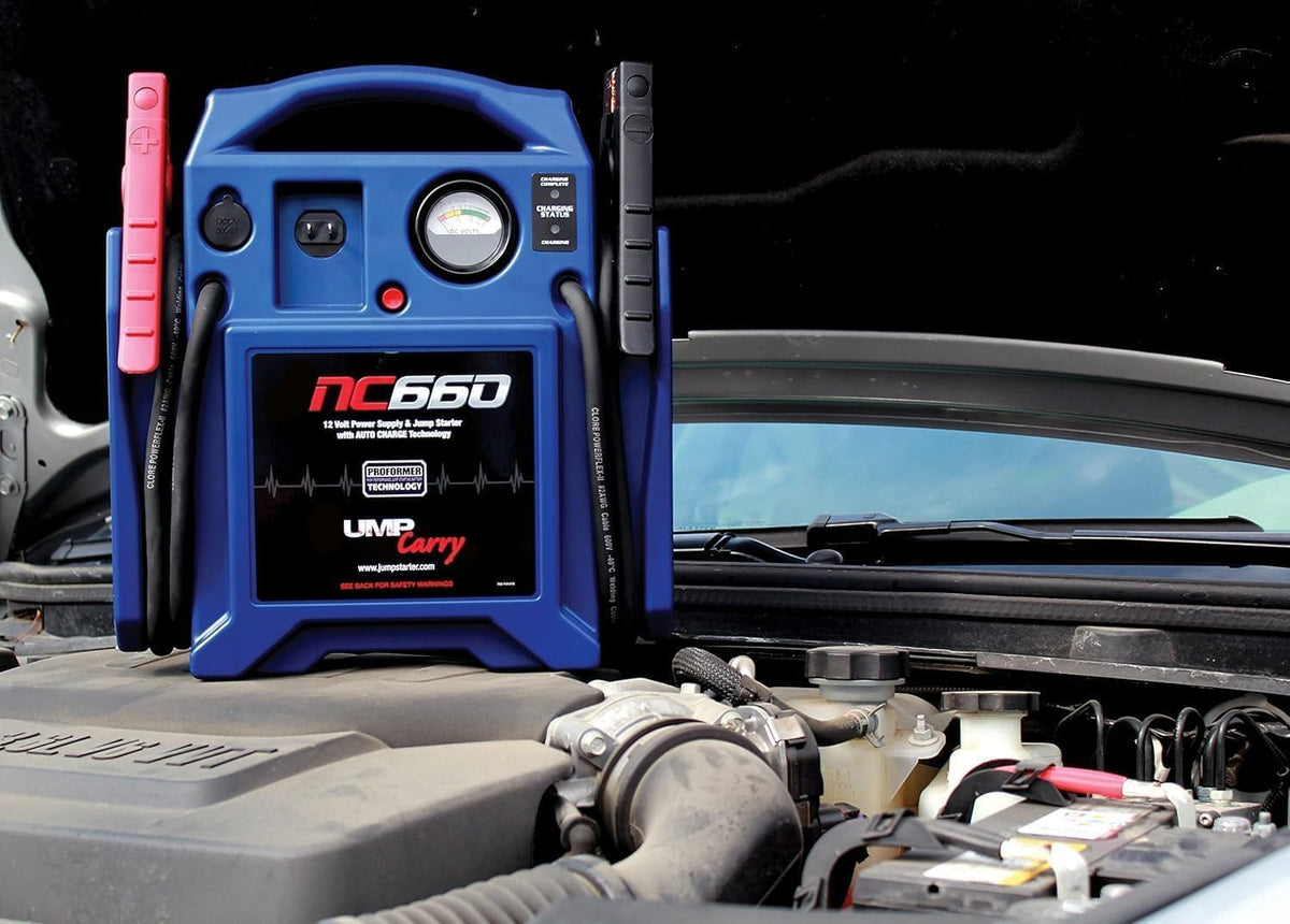 Portable Vehicle Starting Unit 1700 Peak Amps 12V 2 Pack S1077