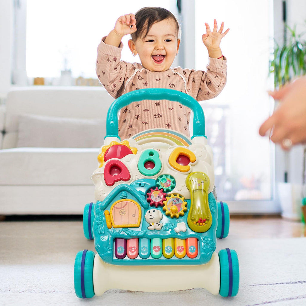 3 in 1 Baby Walker with Sounds Music Play Panel E109693