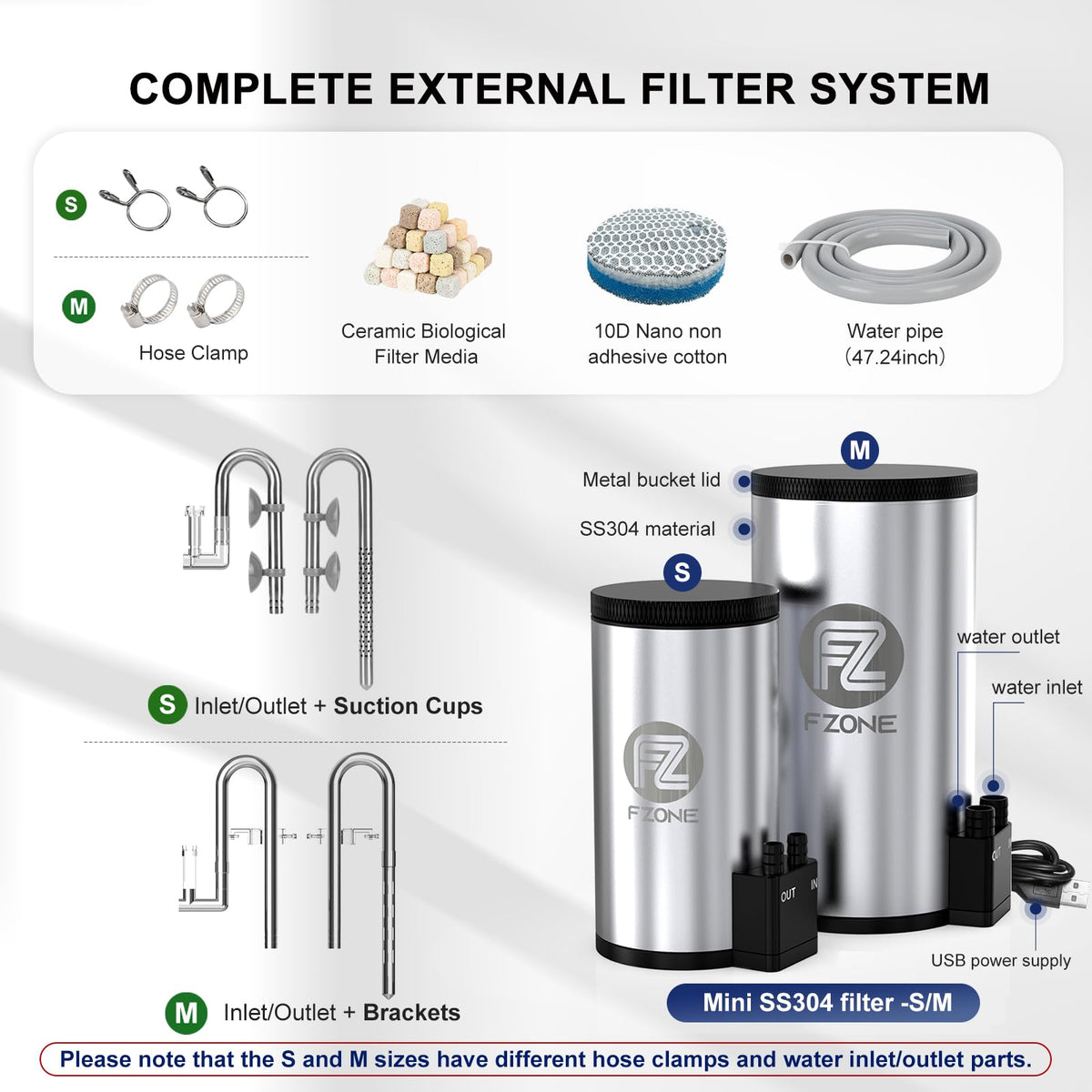 Aquarium Filter Kit S3009