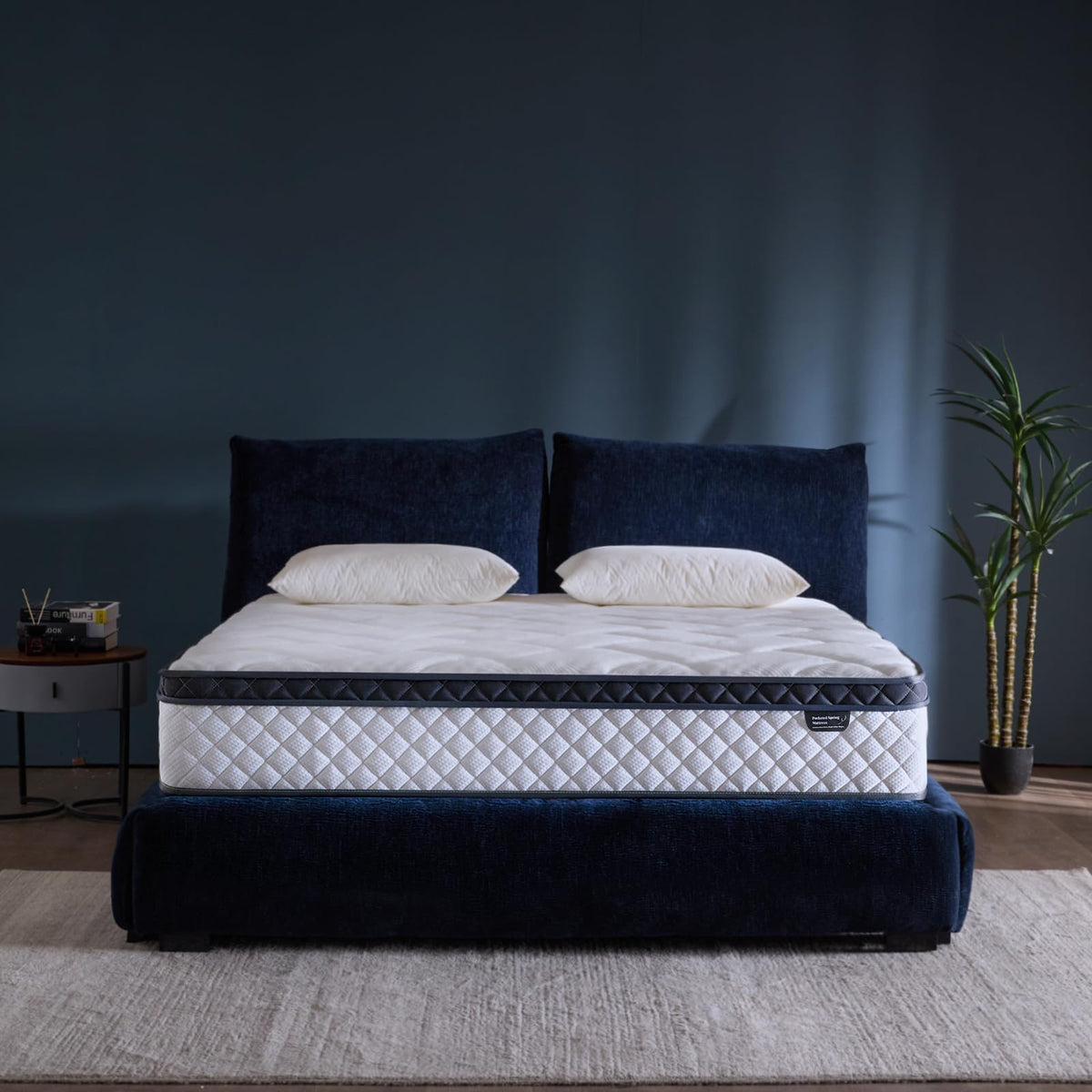 10 Inch Twin Hybrid Mattress in a Box with Pocket Spring & Memory Foam J310