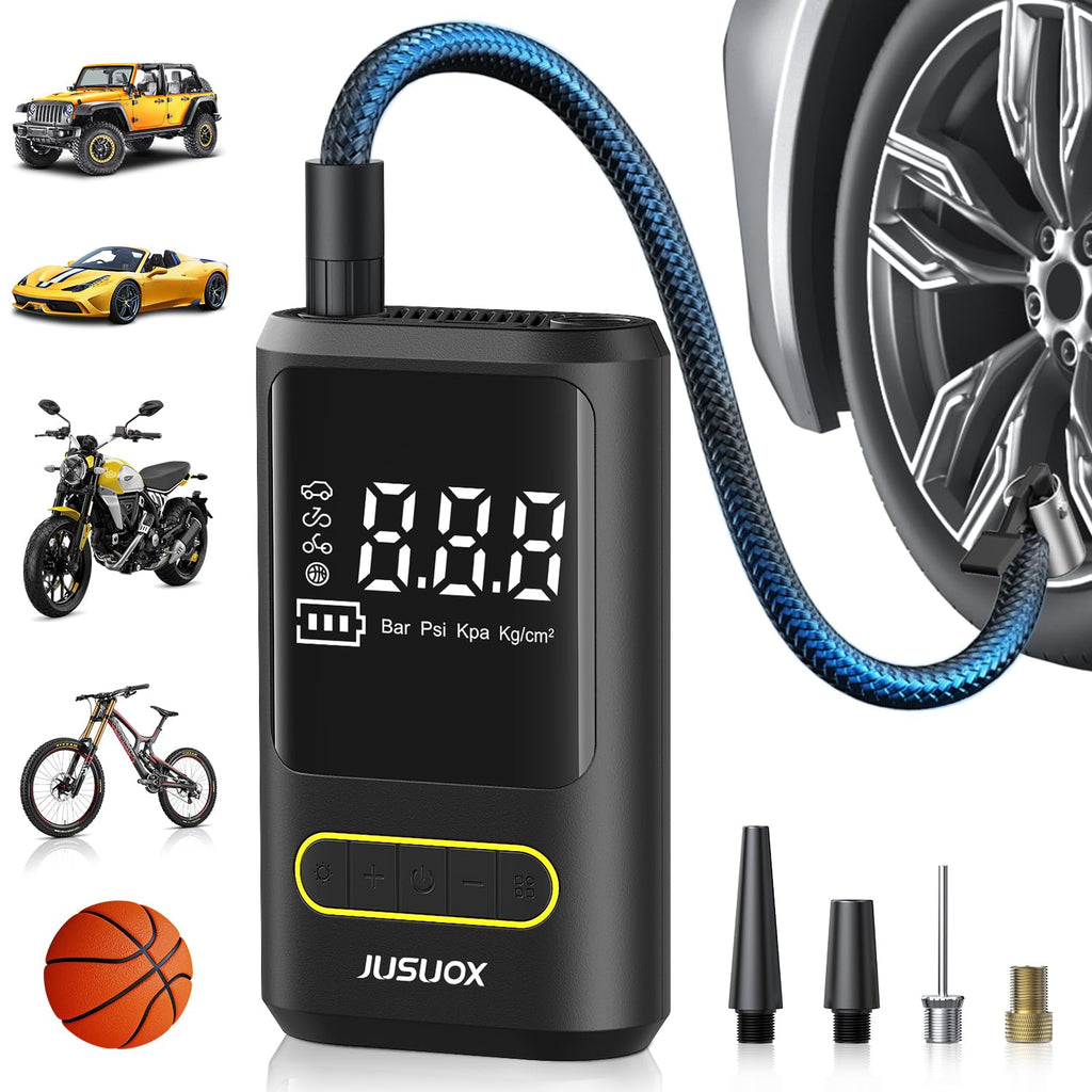 Tire Inflator Portable Air Compressor 150PSI Cordless Auto Off U5278