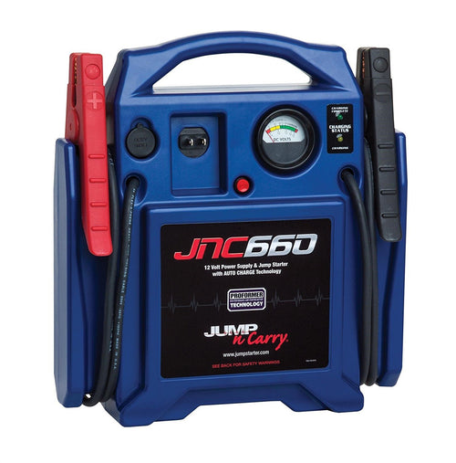 1700 Peak Amp 12 Volt Jump Starter and 20 Amp Smart Battery Charger M718609