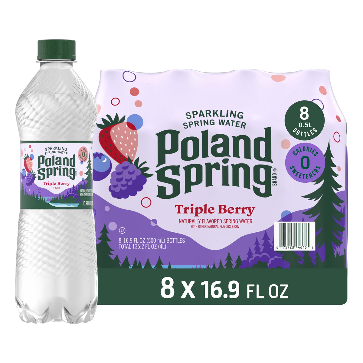 Sparkling Bottled Water 33.8 Fl Oz Z933397