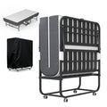 Folding Bed with Mattress, 5-Inch Memory Foam, 500lbs Capacity, Metal Frame G13973