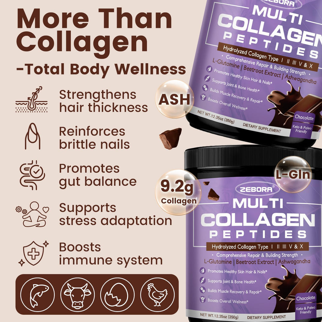 Multi Collagen Peptides Powder K955