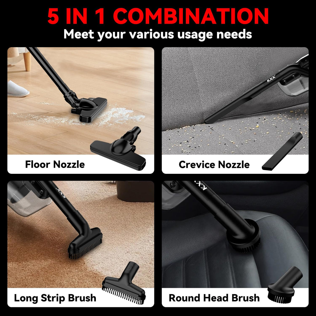 Cordless Handheld Vacuum with 500W Motor Y93412