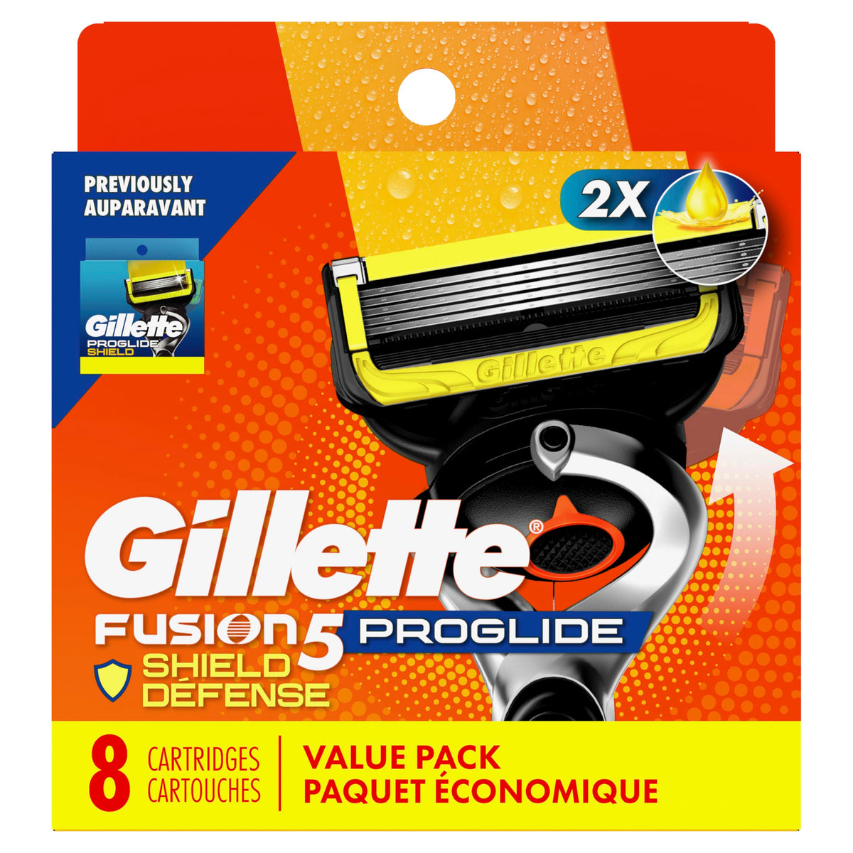 Men's Razor Blades, 8 Blade Refills P520715