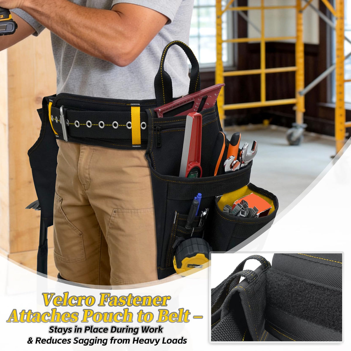 Tool Belt Organizer with 21 Pockets B880306