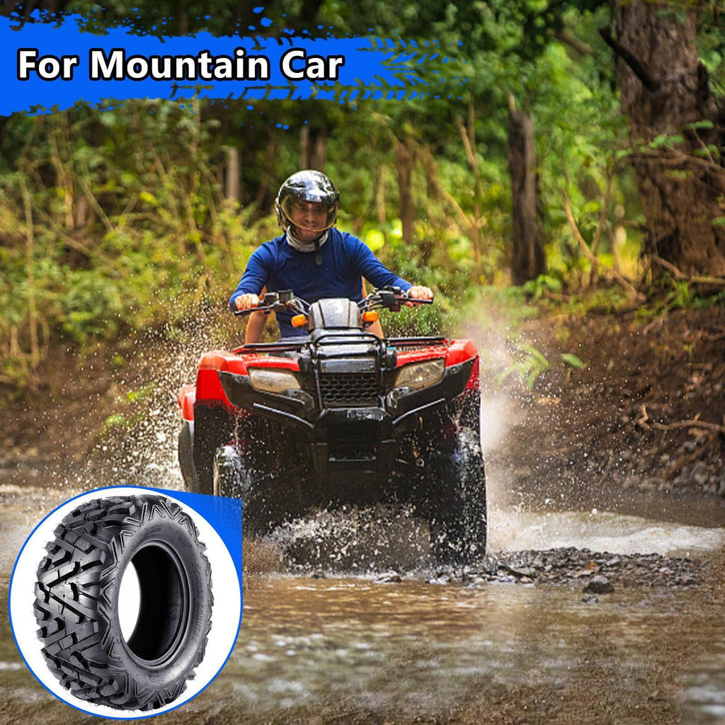 19X7-8 Set of 2 Tubeless ATV Tires P1665