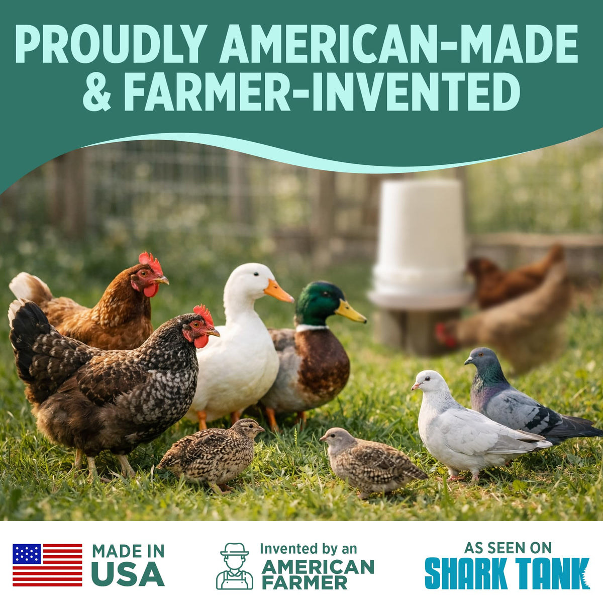 Chicken Waterer for 5 Gallon Bucket U85505