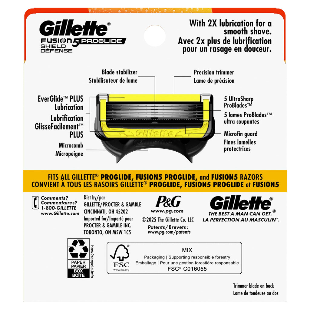 Men's Razor Blades, 8 Blade Refills P520715