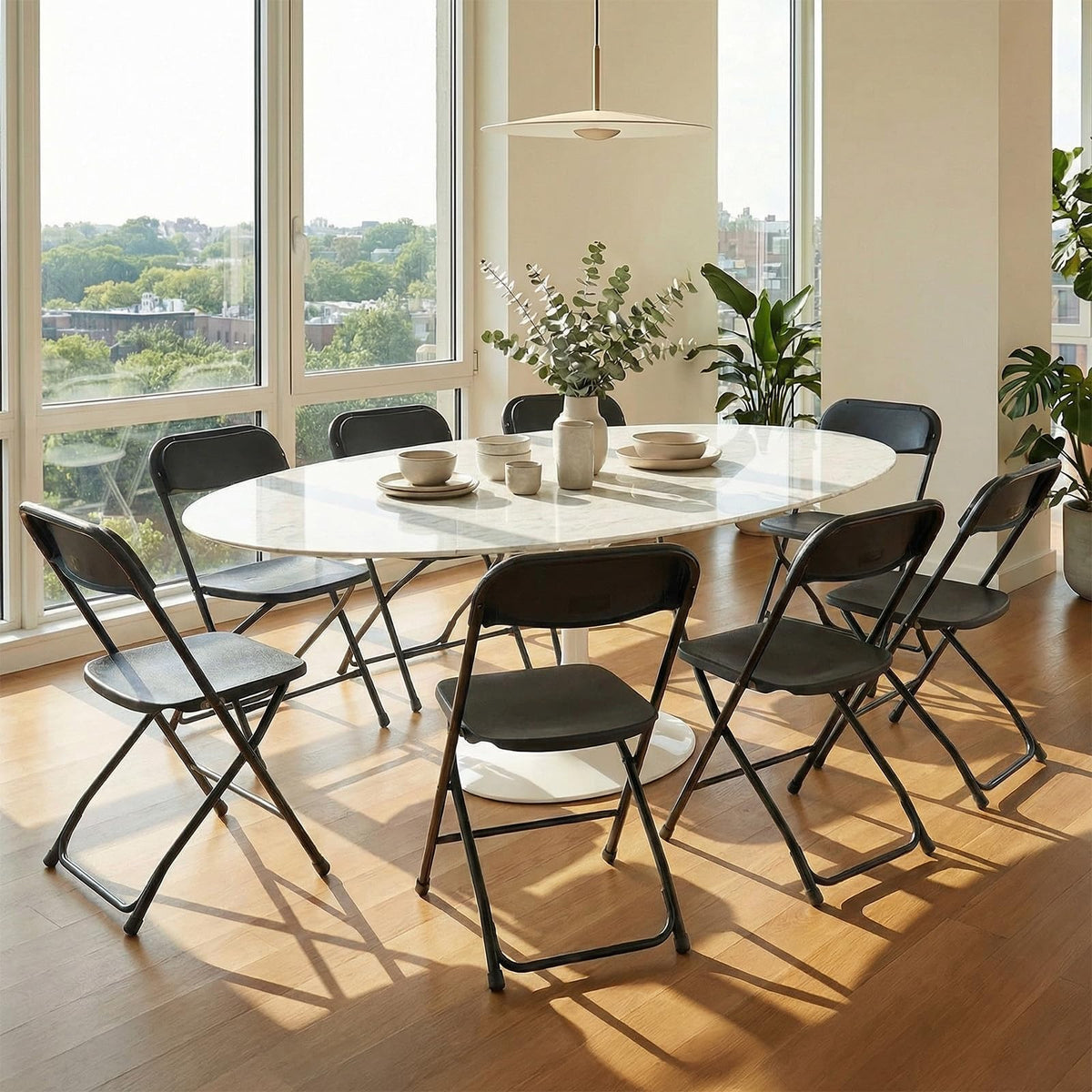 10 Pack Portable Folding Chairs J8316
