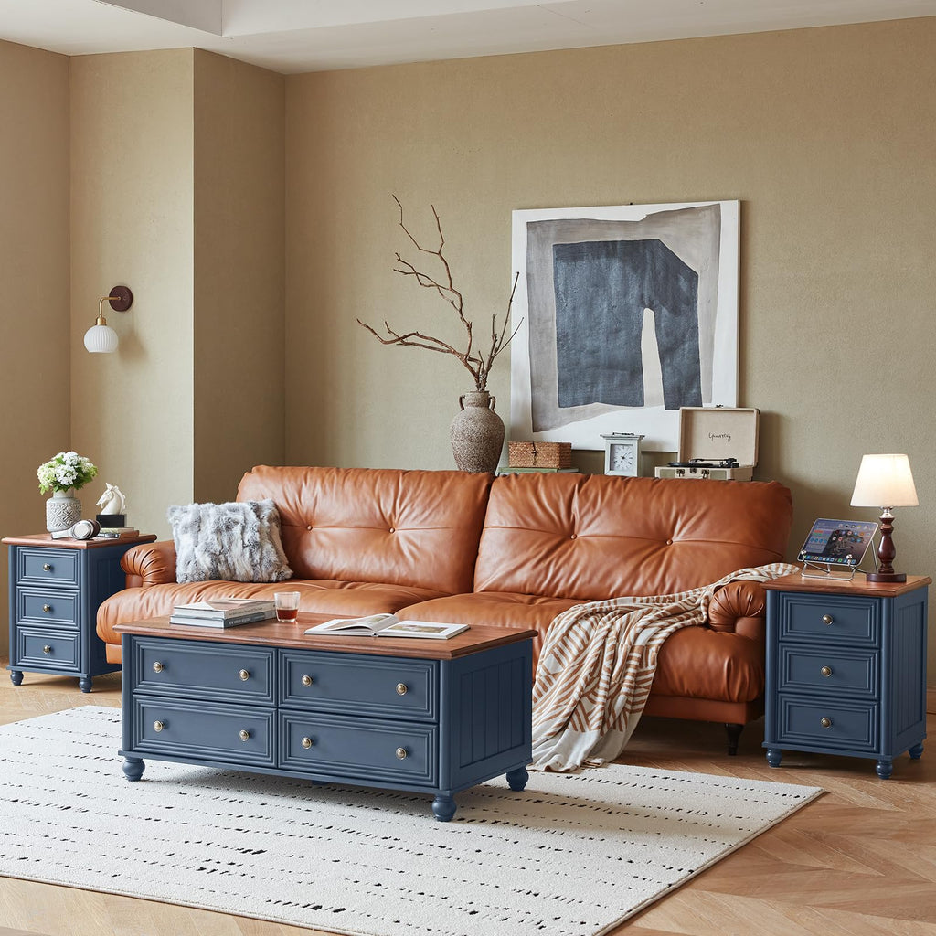 18" Night Stand with 3 Drawers O328
