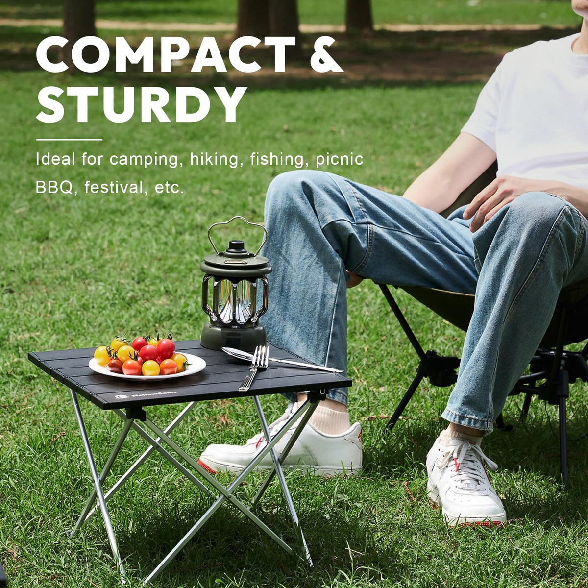 Ultralight Aluminum Folding Camping Side Table L3168