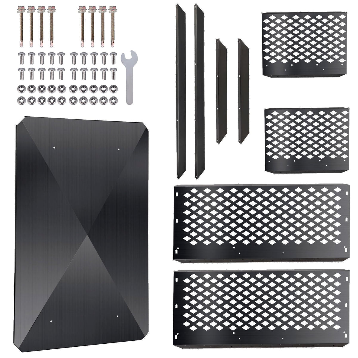 Black Alloy Steel Chimney Cap F904