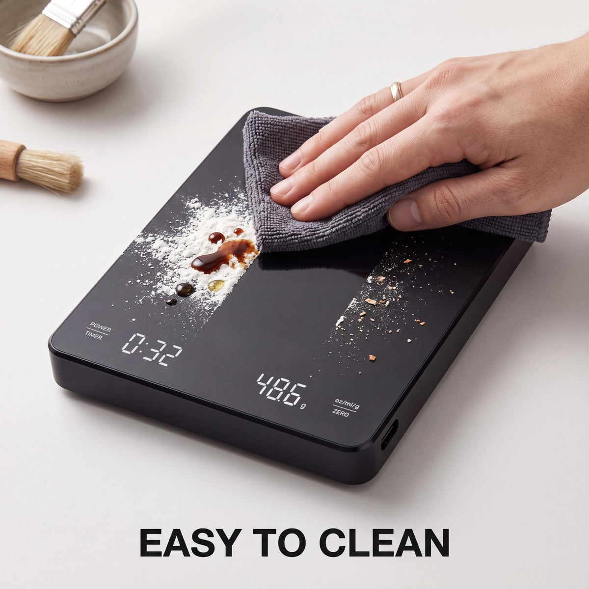 Rechargeable Digital Coffee Scale with Timer C587071