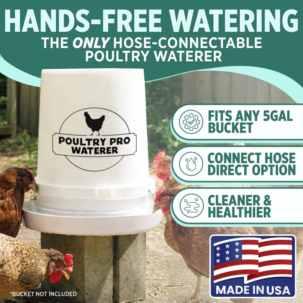 Chicken Waterer for 5 Gallon Bucket U85505