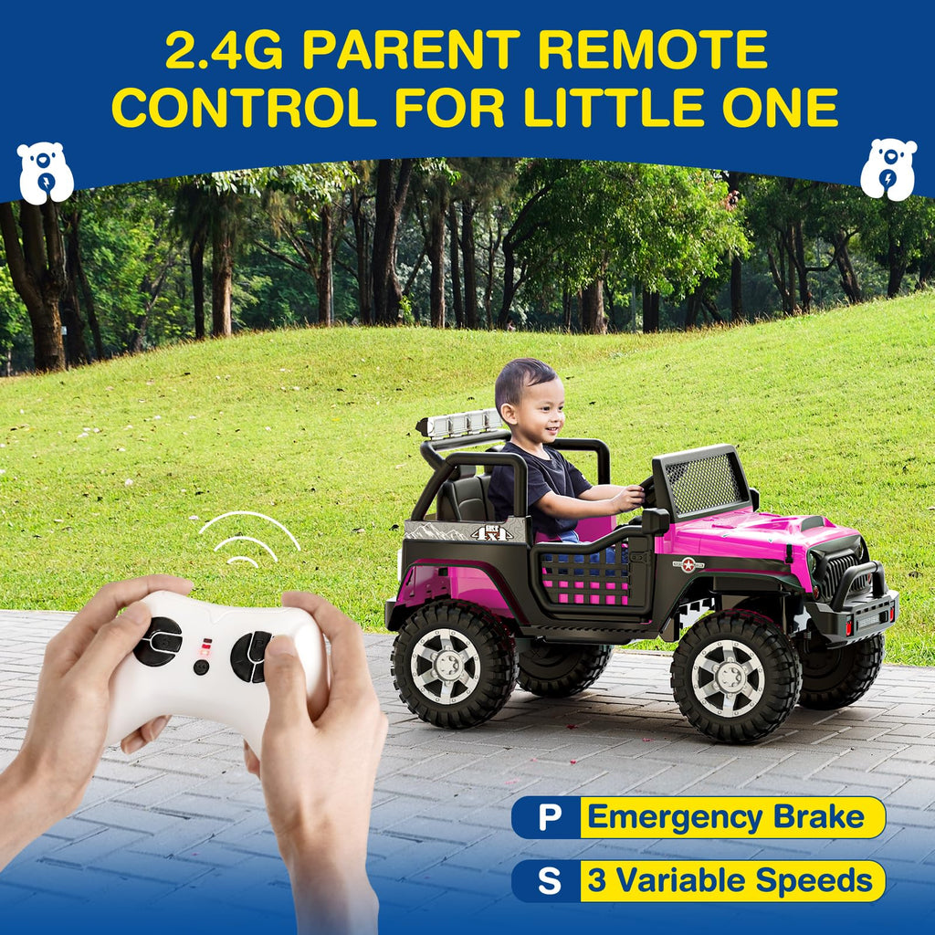 2 Seater 24V 4WD Kids Electric Car V571