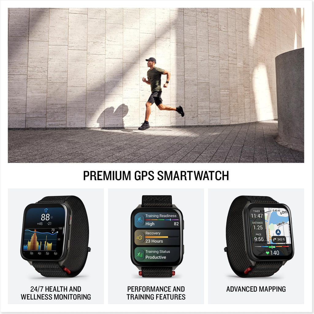 Black 51mm Smartwatch Q33952