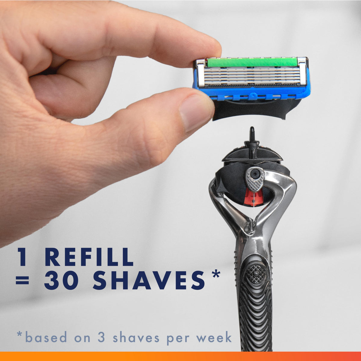 5-Blade Razor with Travel Case K153373