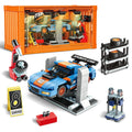 Racing Car Building Toy Set with Container Box M380