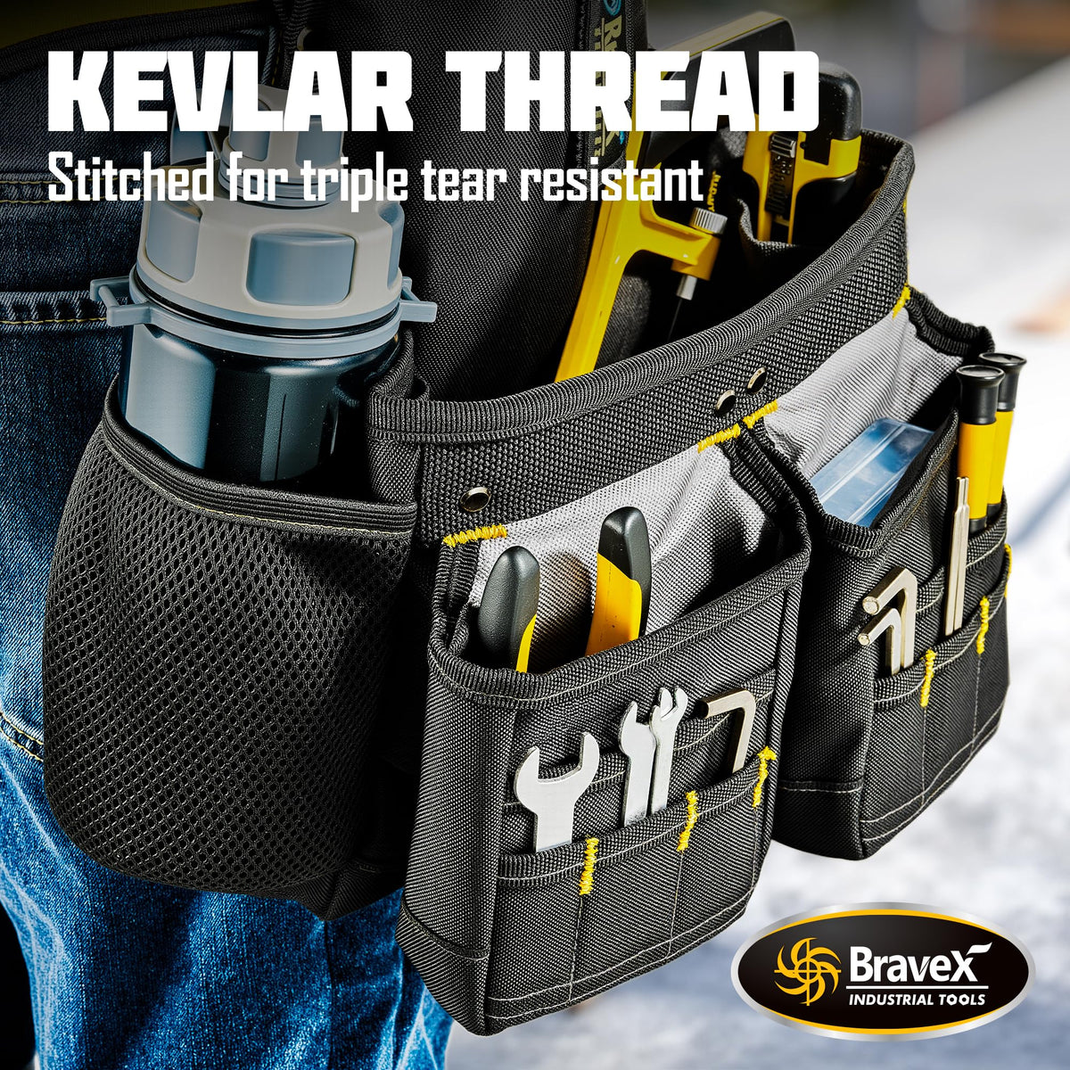 Tool Belt Suspenders 20 Bags 1200D Ballistic Nylon Z992