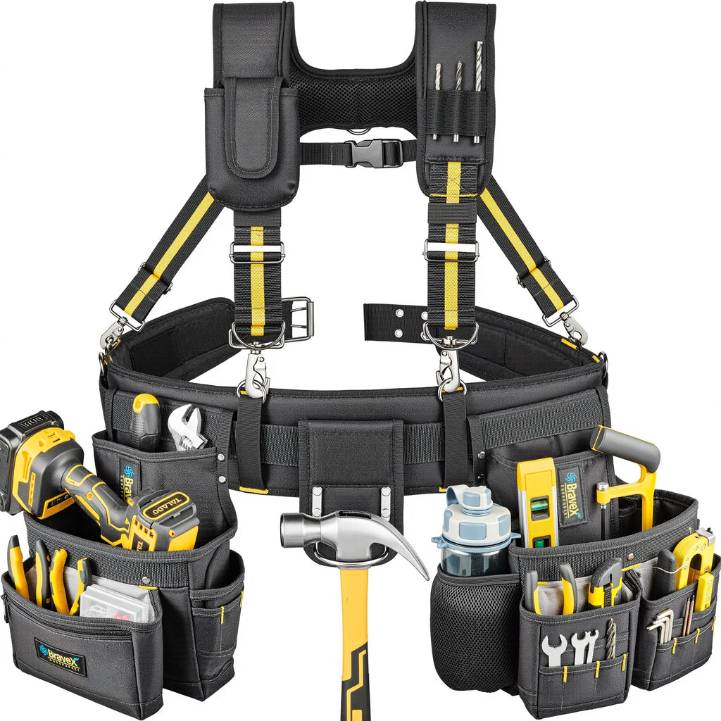 Tool Belt Suspenders 20 Bags 1200D Ballistic Nylon Z992