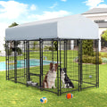 8x4x5.7 FT Outdoor Dog Kennel R57512