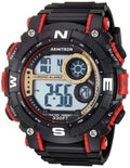 Digital Chronograph Resin Strap Watch F136164
